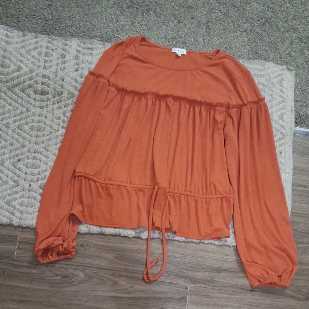 Orange Women's Top